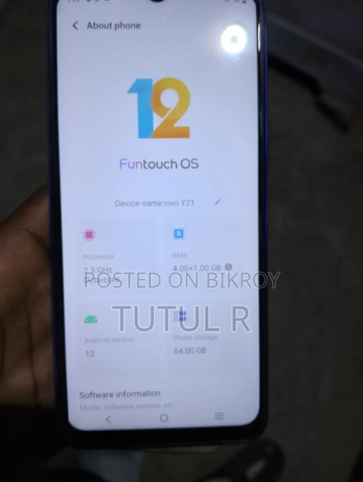 Vivo Y21 64 GB Pink