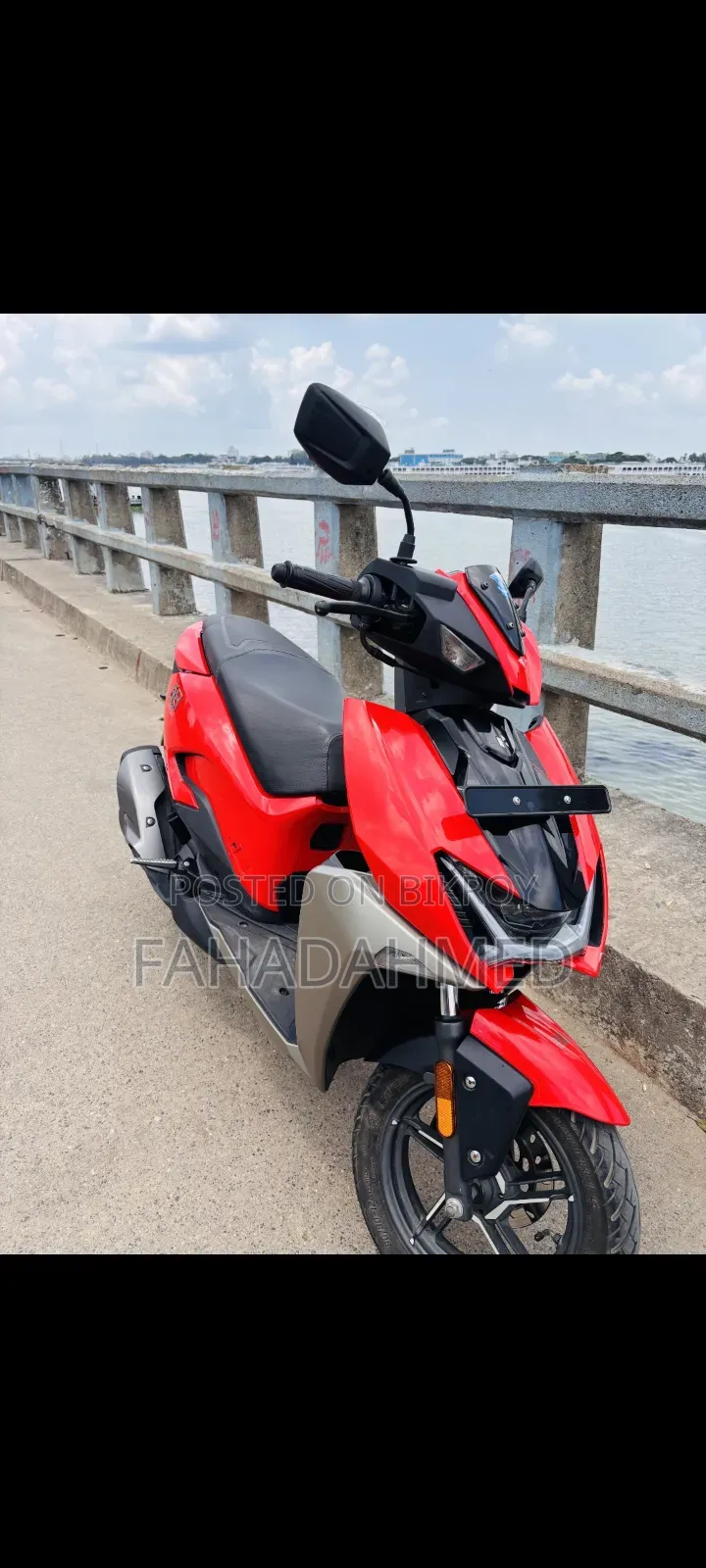 নিউ হিরো জুম ১১০ এক্সটেক ২০২৫ রেড