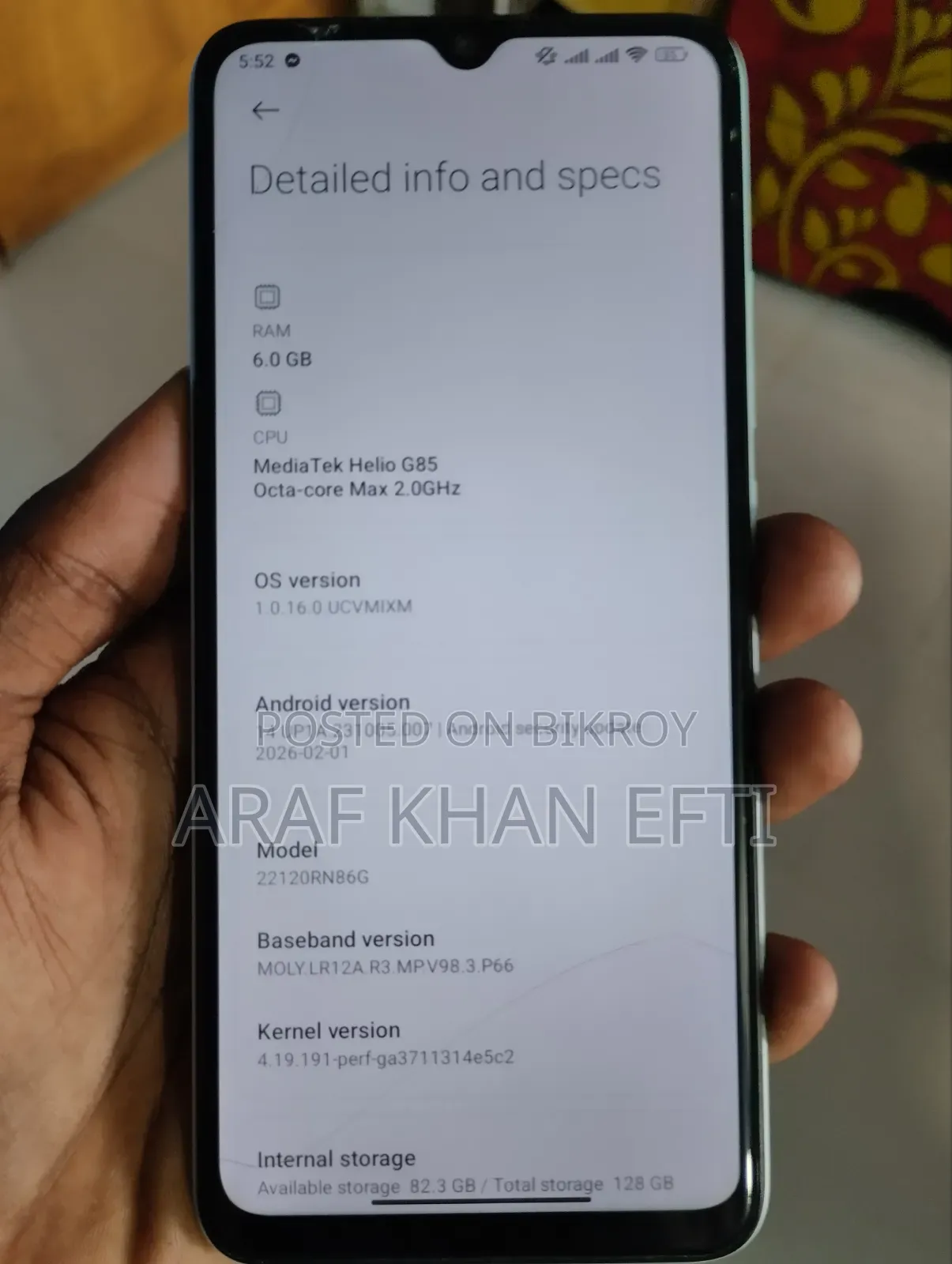 Xiaomi Redmi 12C 128 GB Green