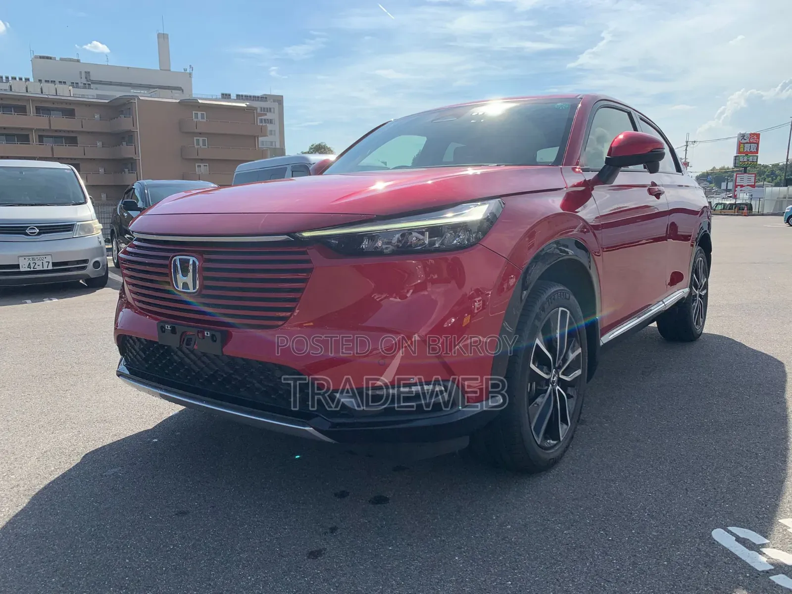 Honda Vezel 2021 Red