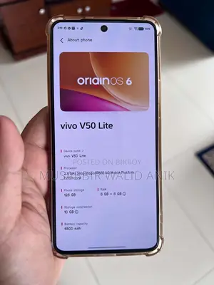 Vivo V50 Lite 256 GB Gold