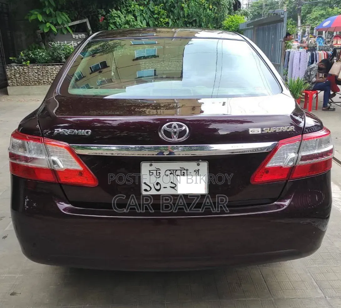 Toyota Premio 2014 Maroon