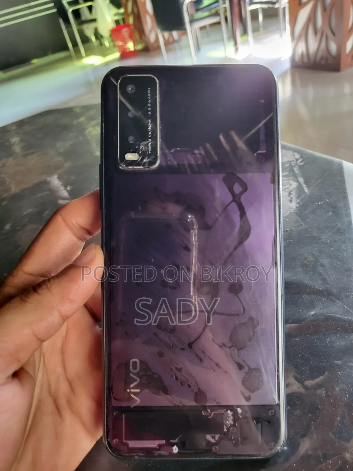 Vivo Y20 64 GB Black