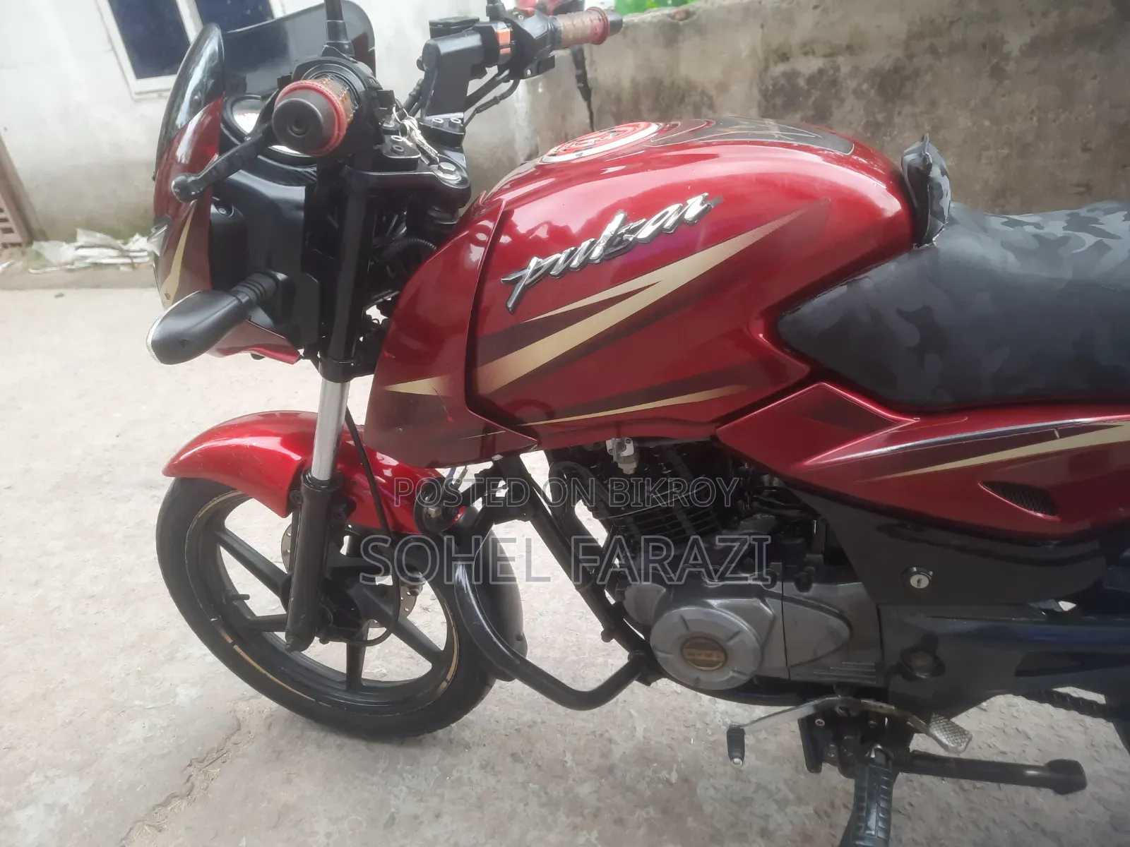 Bajaj Pulsar 150 2018 Red