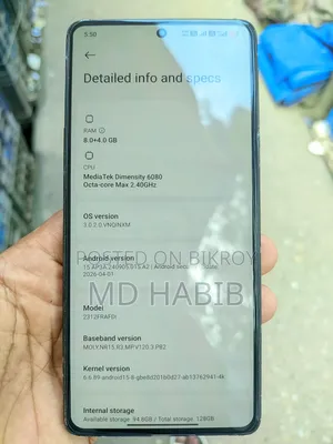 Xiaomi Poco X6 256 GB Black