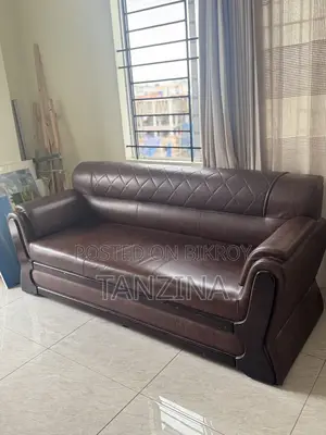 Urgent sale: 3-seater Artificial Leather Sofa for sale.
