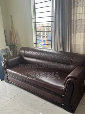 Urgent sale: 3-seater Artificial Leather Sofa for sale.