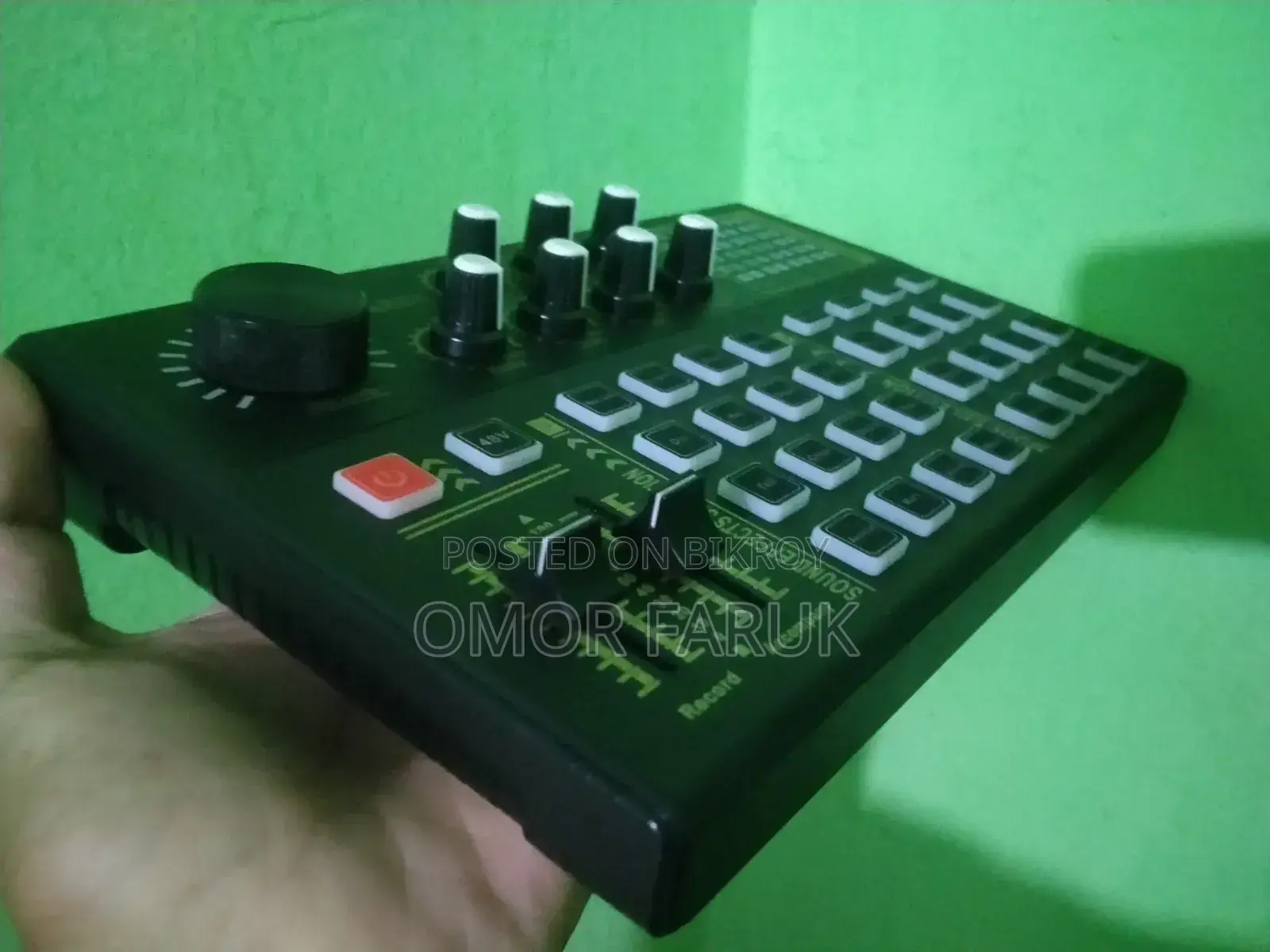  সাউন্ড কার্ড এবং ফুল স্টুডিও রেকর্ডিং সেটআপ