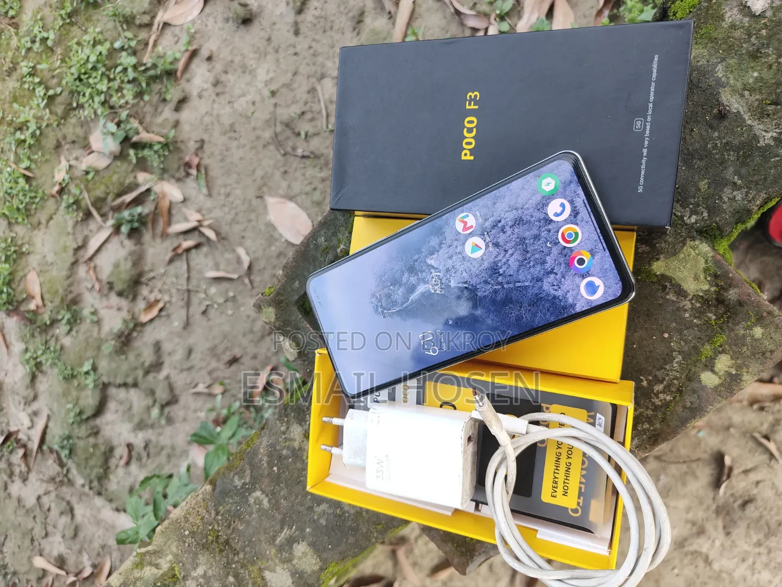 New Xiaomi Poco F3 256 GB White