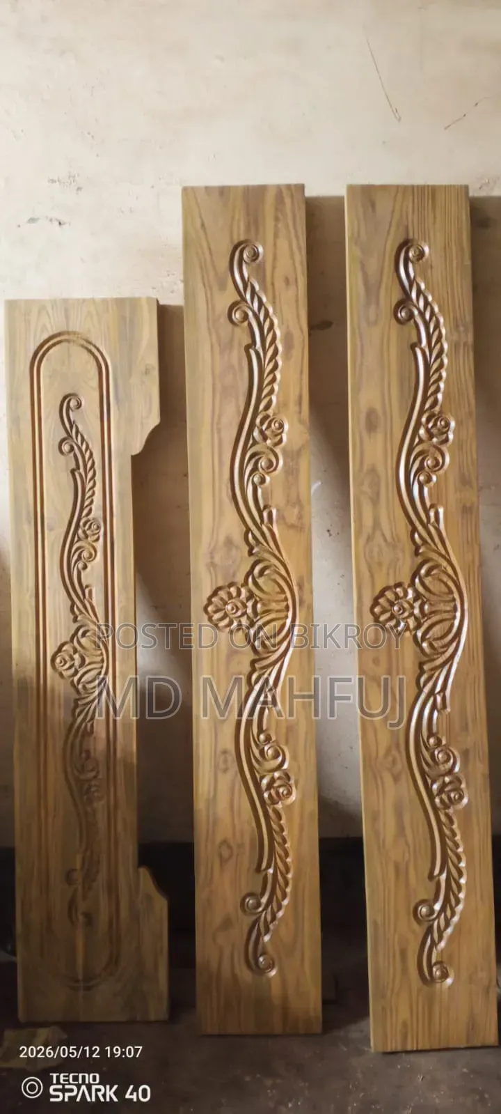 Akashi Wood Full Box Bed