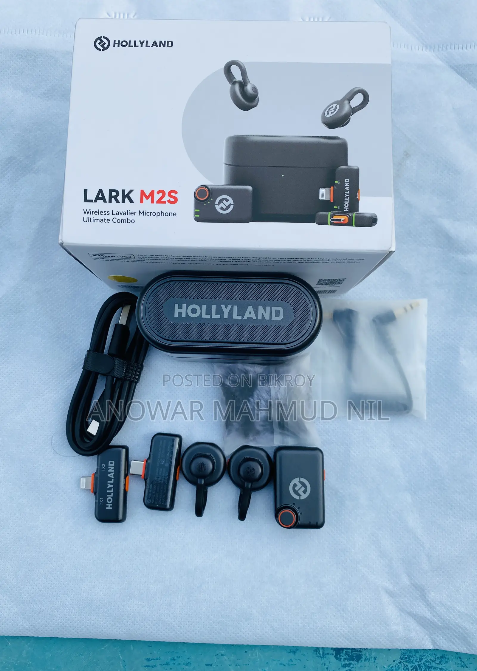 Hollyland Lark M2s (Combo) Only Unbox
