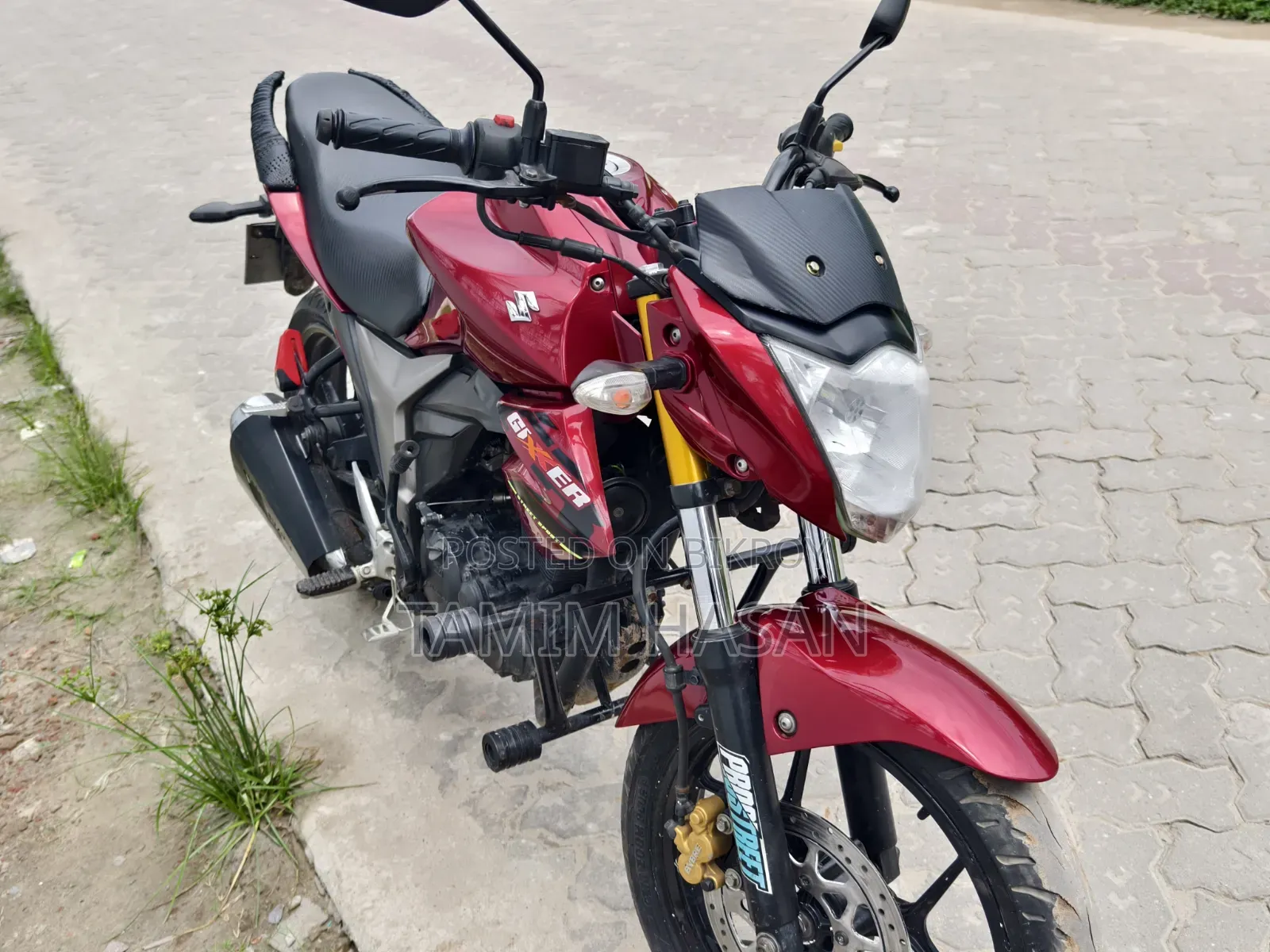 সুজুকি জিক্সার মনোটোন ২০২৩ রেড