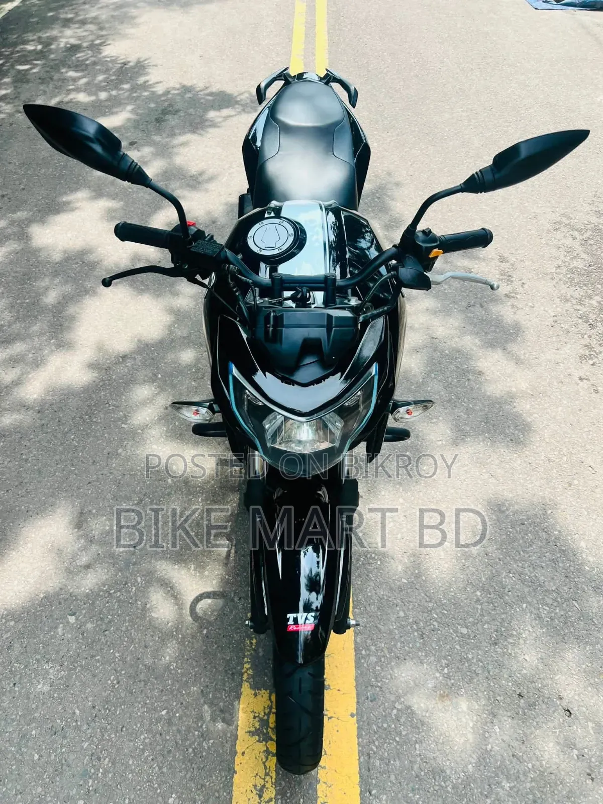টিভিএস অ্যাপাচি আরটিআর ১৬০ ৪ভি ২০২০ ব্ল্যাক
