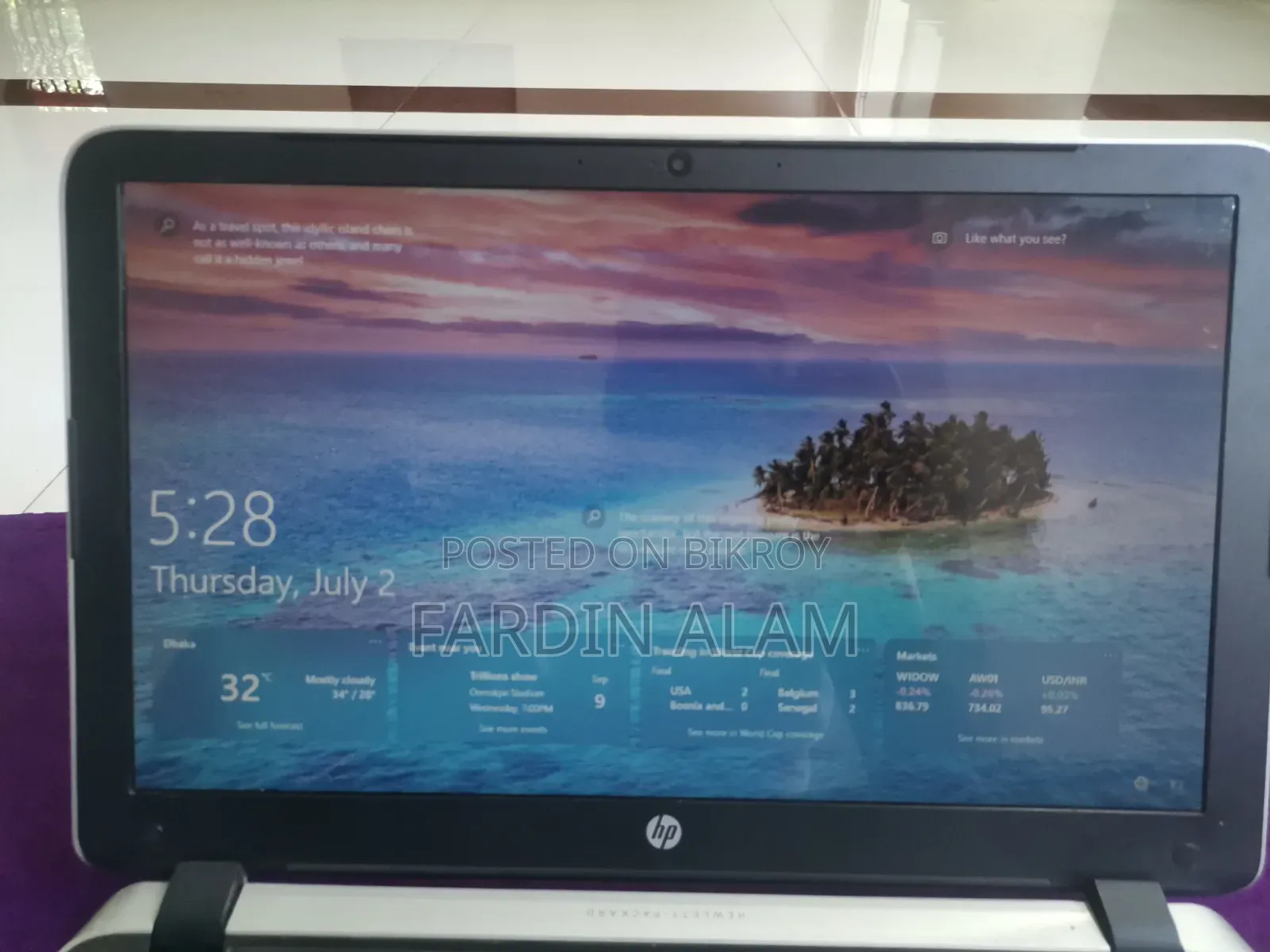 Laptop HP Pavilion 15 6GB Intel Core I7 SSD 128GB