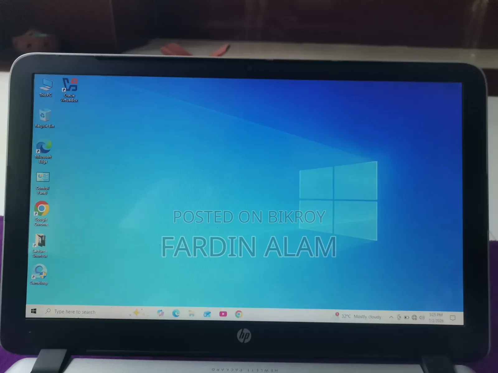 Laptop HP Pavilion 15 6GB Intel Core I7 SSD 128GB