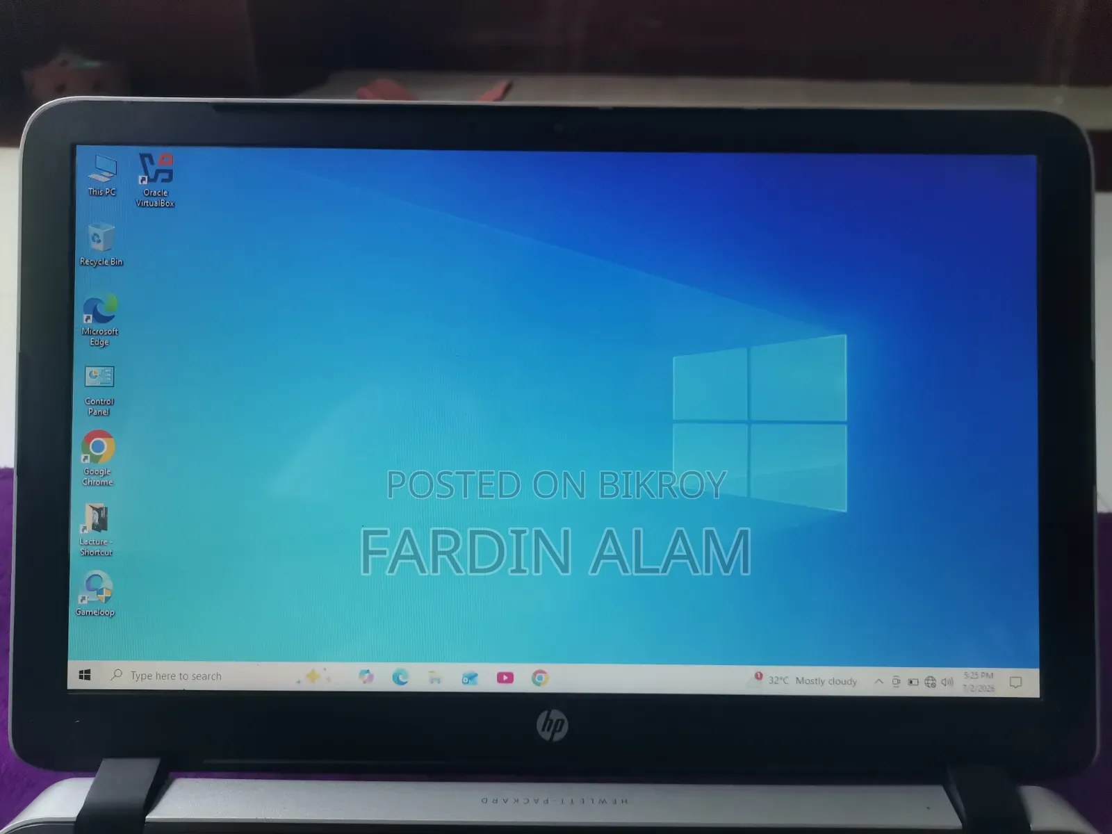 Laptop HP Pavilion 15 6GB Intel Core I7 SSD 128GB