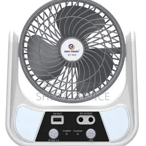 Easy Power Ep-608 Rechargeable Solar Fan