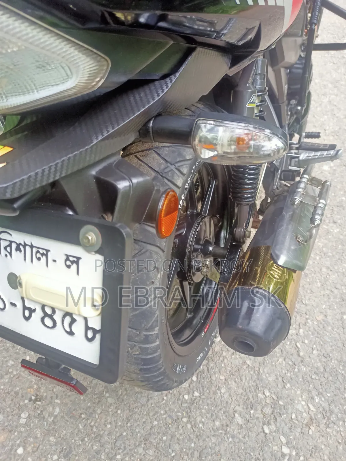 TVS Apache RTR 160 2V 2021 Black