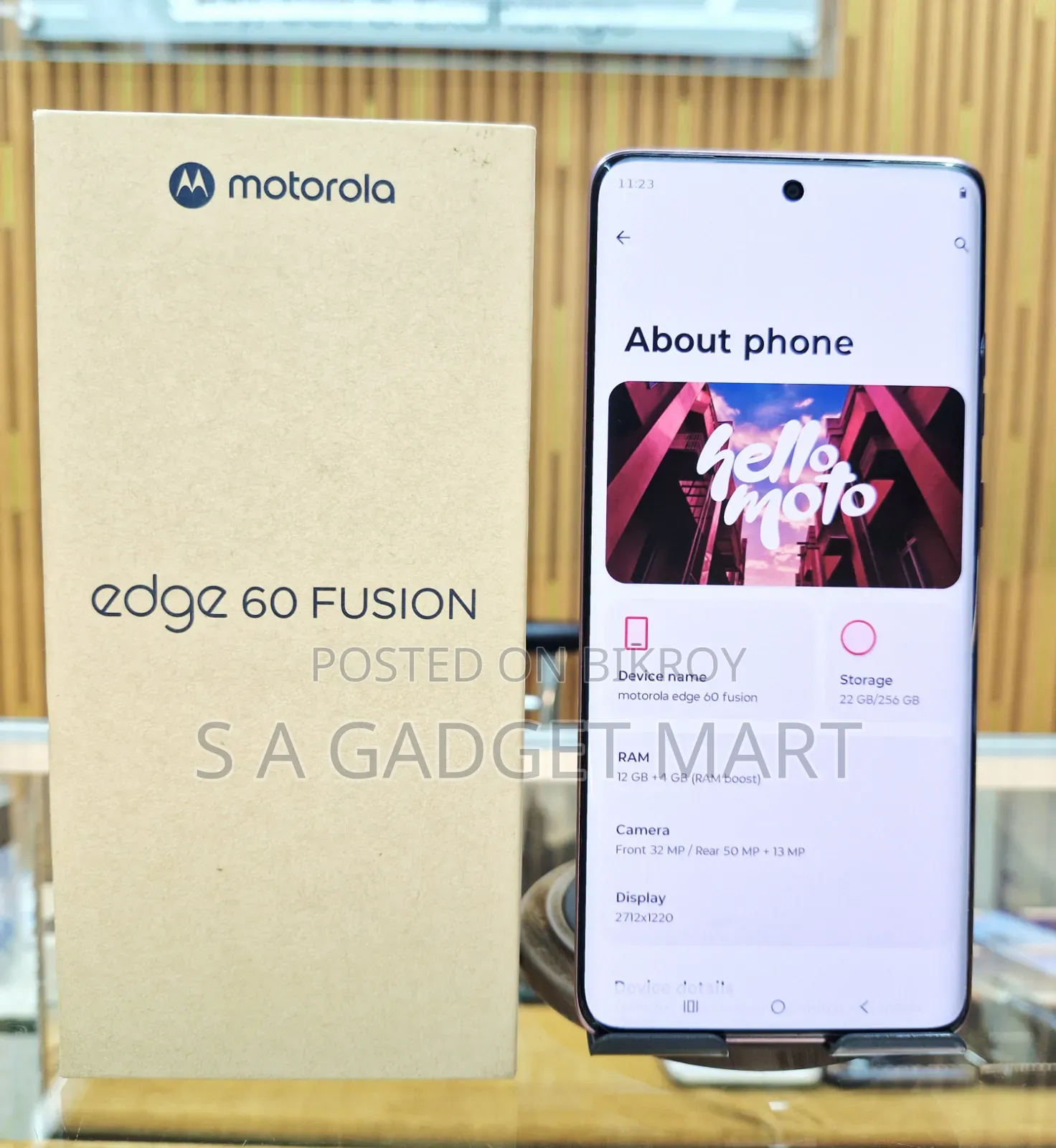 Motorola Edge 60 Fusion 256 GB Pink