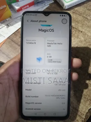 Honor X6C 128 GB Black