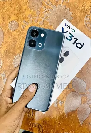 New Vivo Y31d 128 GB Black