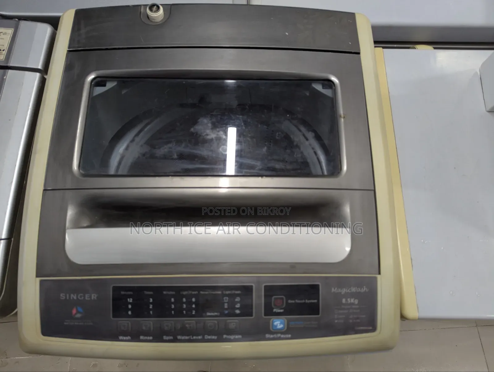 Singer Toploading Washing Machine 8.5 Kg.