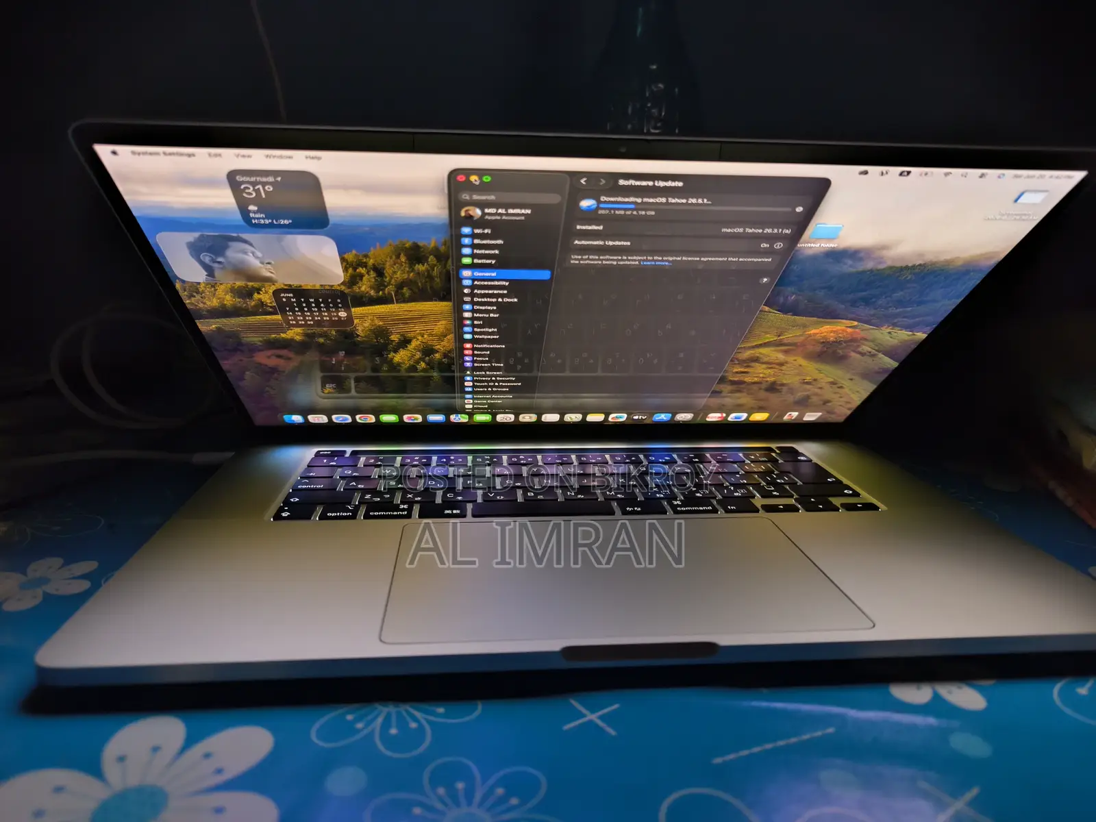Laptop Apple MacBook Pro 2019 16GB Intel Core I7 SSD 512GB