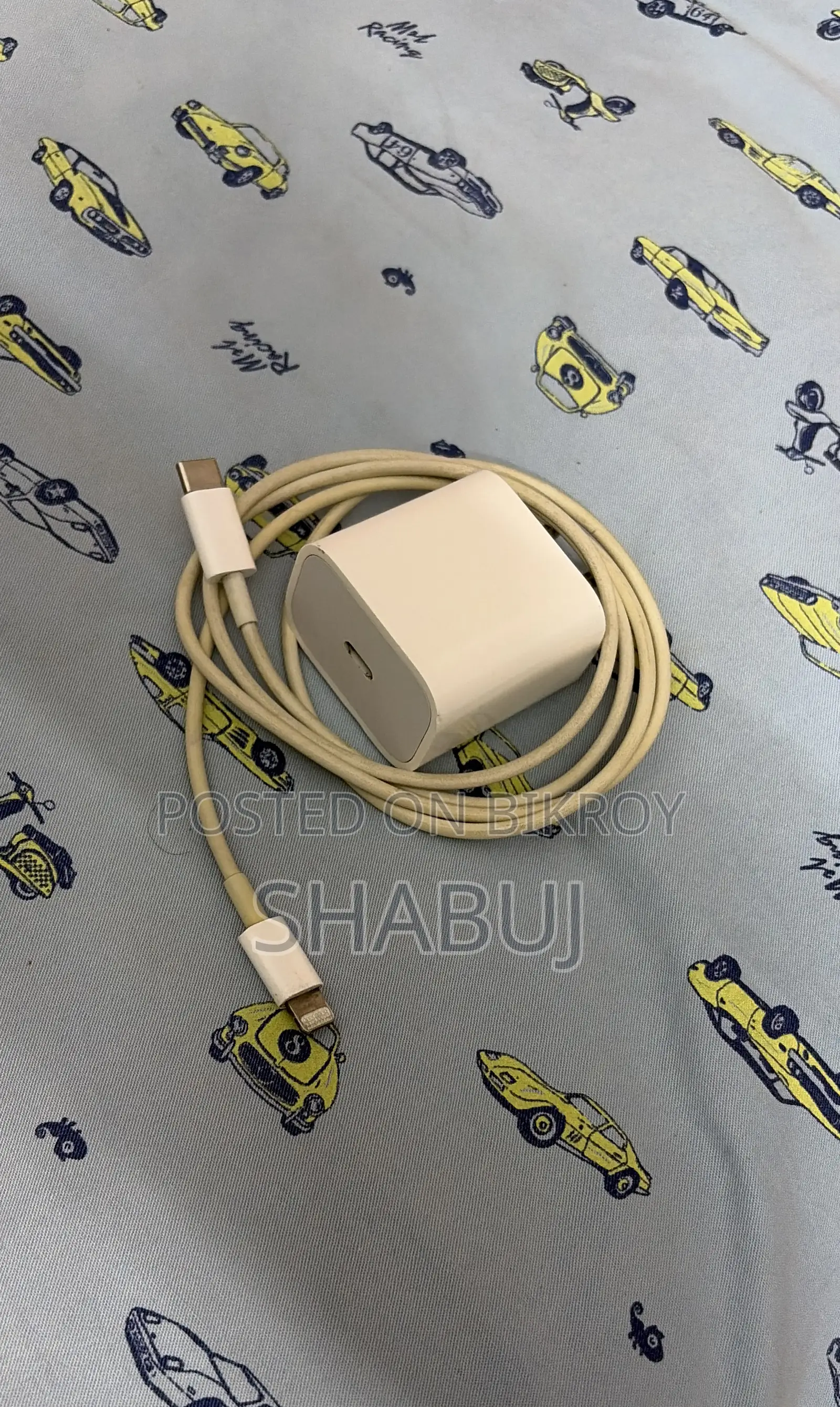 Original Apple 20W Adapter with Type-C to Lightning Cable