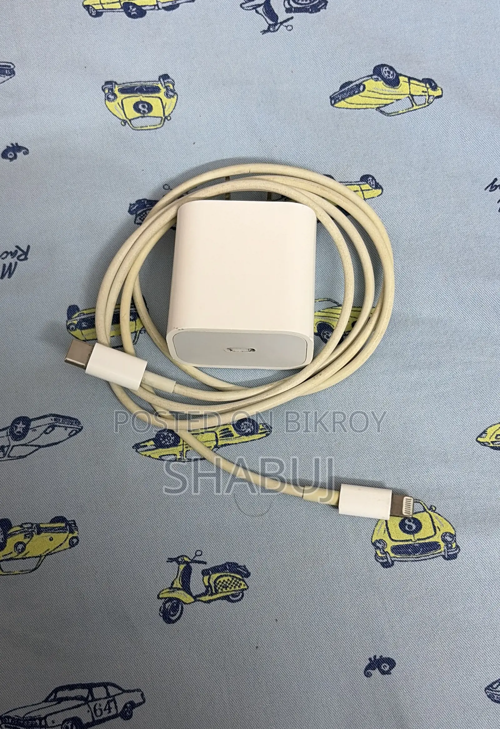 Original Apple 20W Adapter with Type-C to Lightning Cable