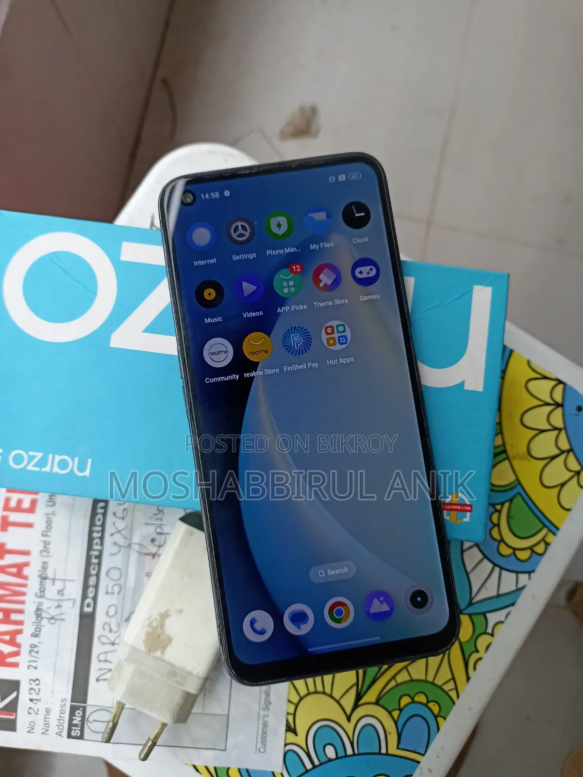 Realme Narzo 50 64 GB Black