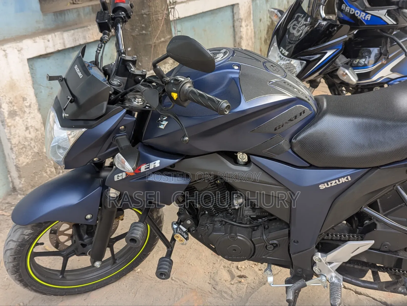 Suzuki Gixxer Monotone 2025 Blue