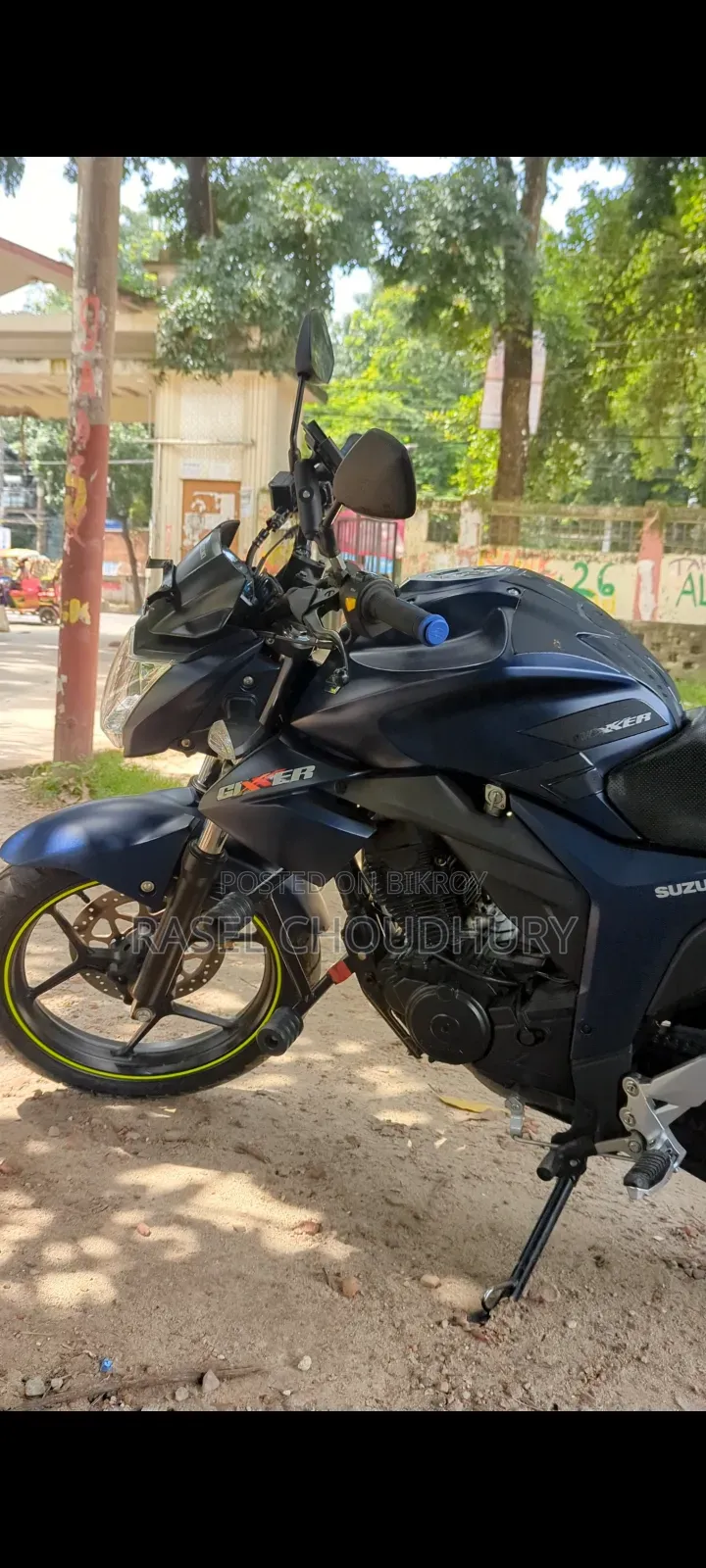 Suzuki Gixxer Monotone 2025 Blue