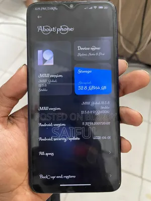 শাওমি রেডমি নোট ৮ প্রো ৬৪ জিবি নীল