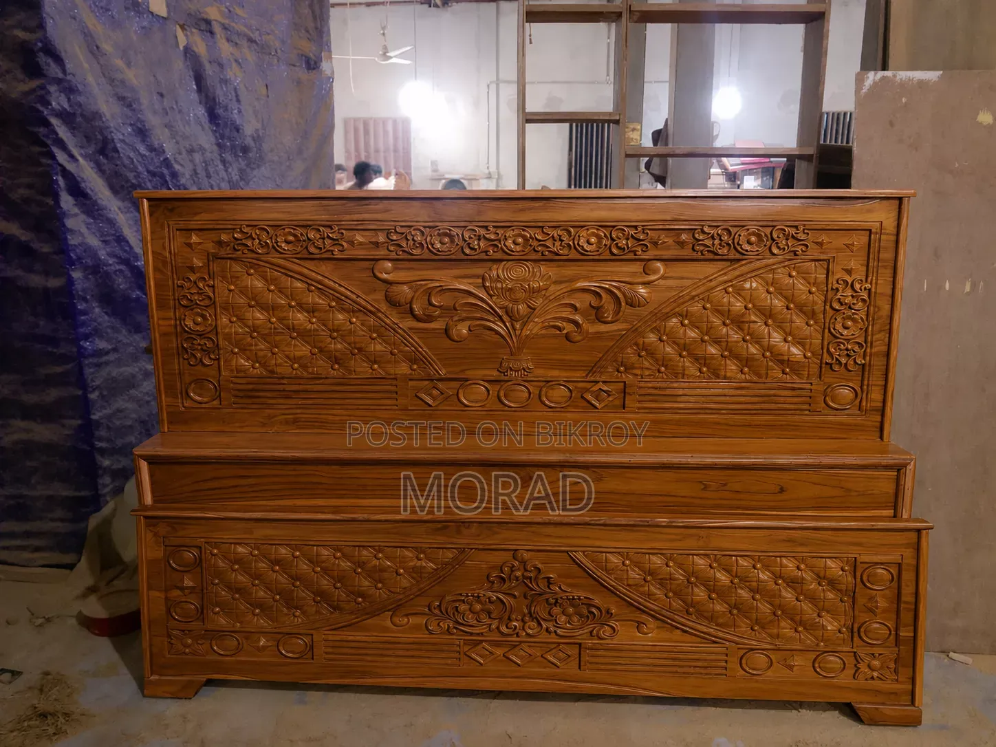 Teak Wood Bed