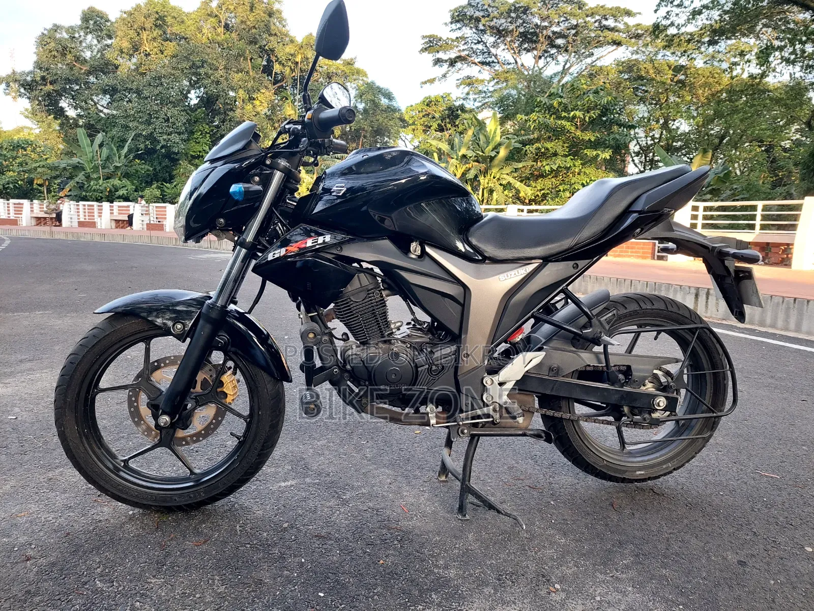 Suzuki Gixxer Monotone 2024 Black