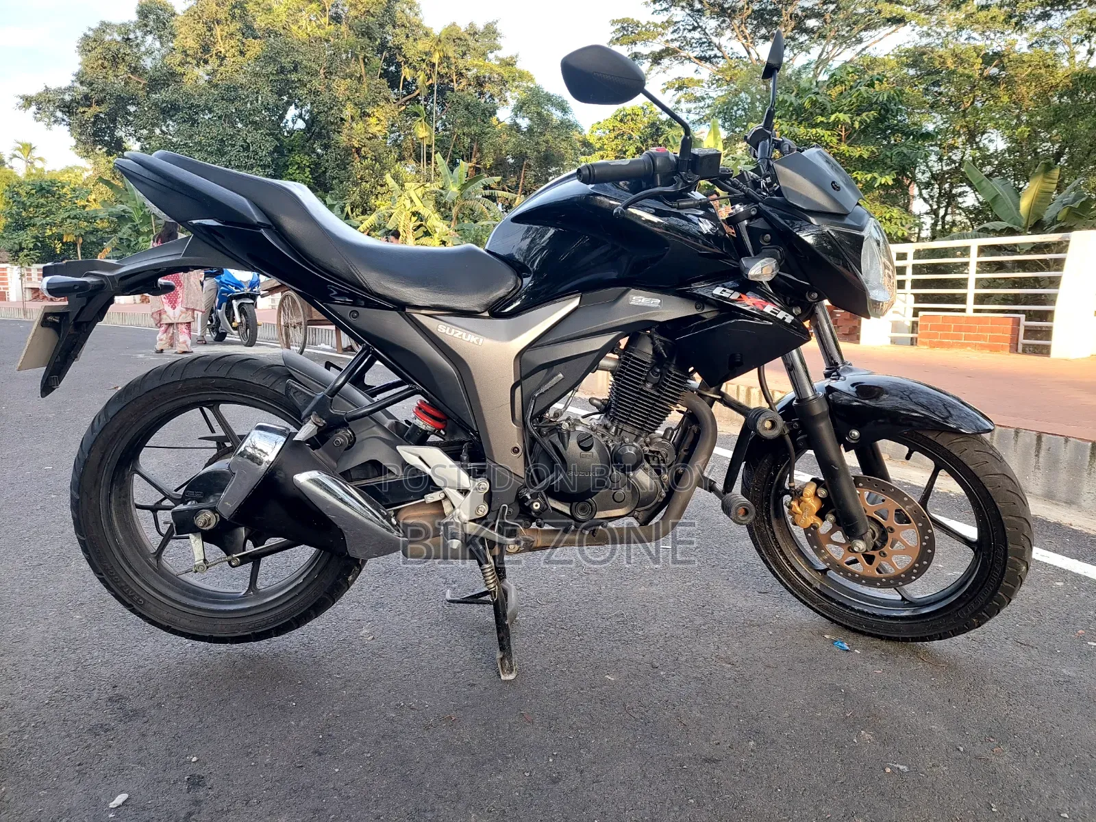 Suzuki Gixxer Monotone 2024 Black