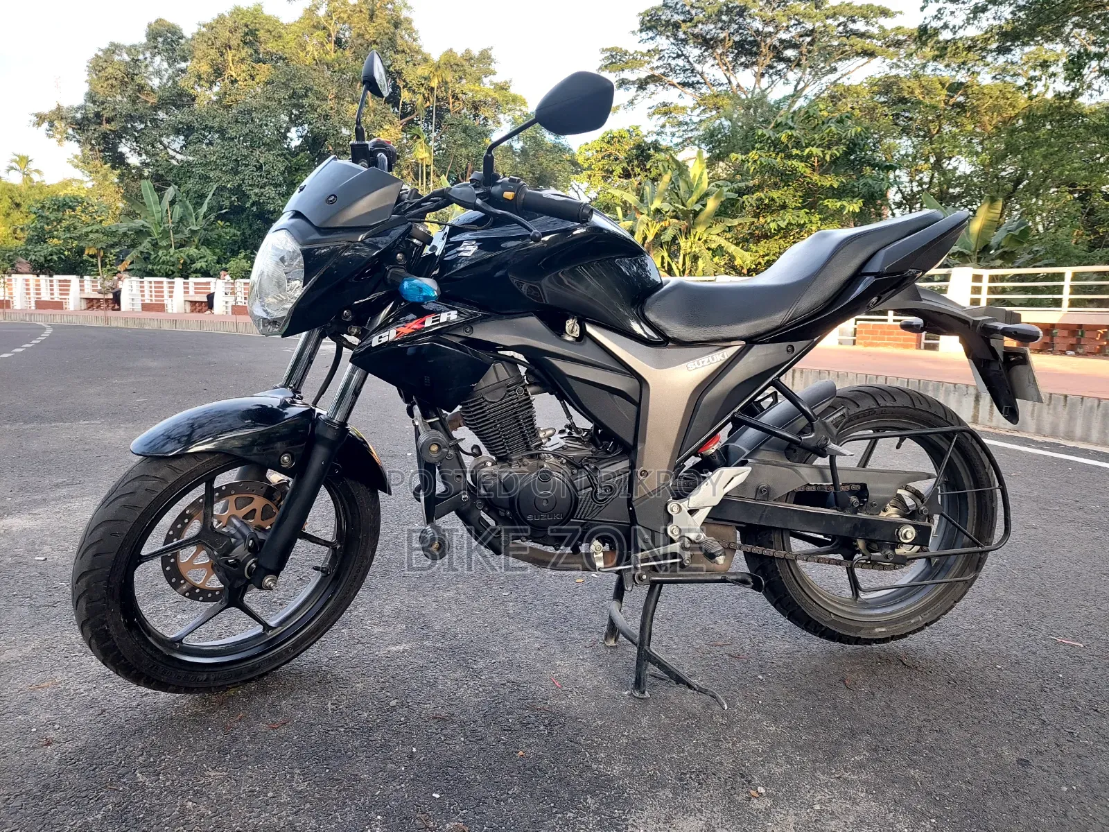 Suzuki Gixxer Monotone 2024 Black