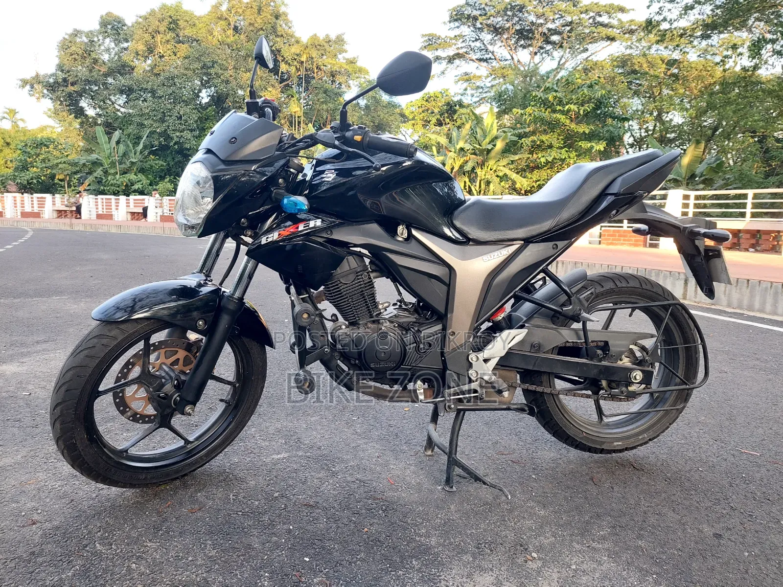 Suzuki Gixxer Monotone 2024 Black
