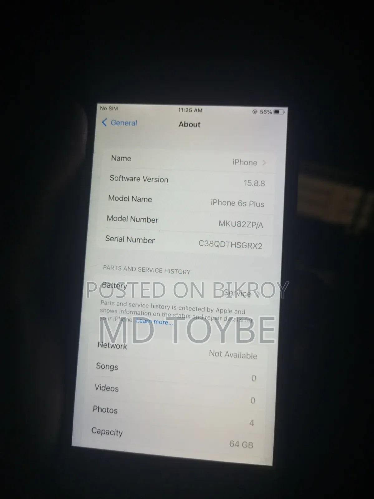 Apple iPhone 6s Plus 64 GB Gold