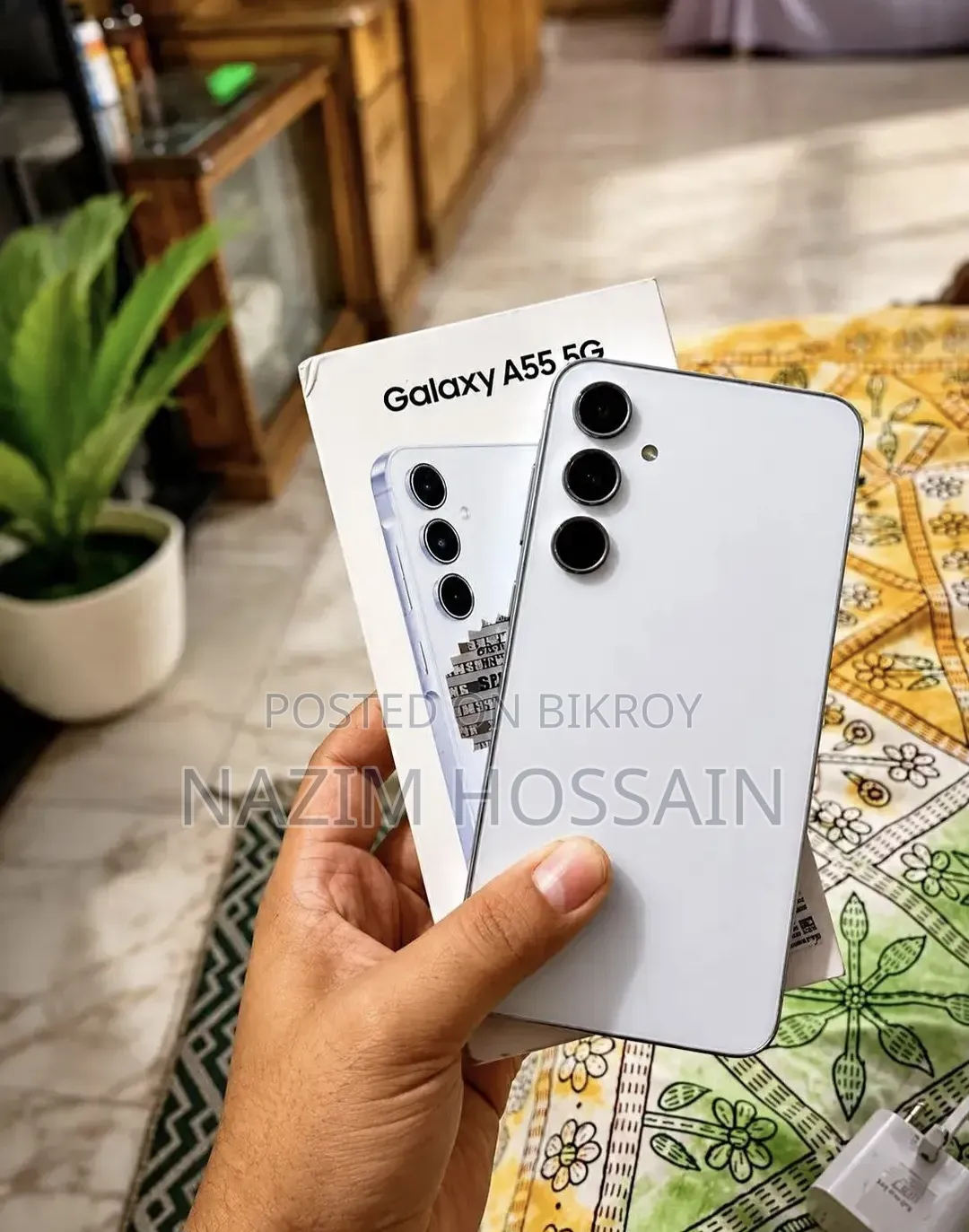 Samsung Galaxy A55 256 GB White