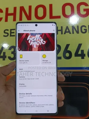 Motorola Moto G85 256 GB Gray