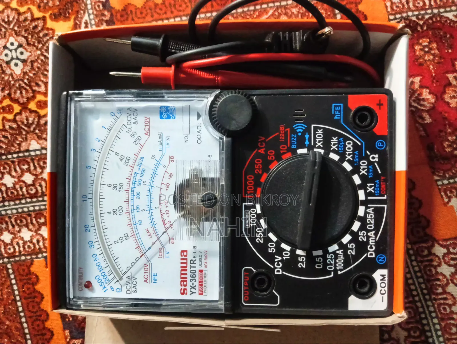 Multi Tester and Solderless Breadboard