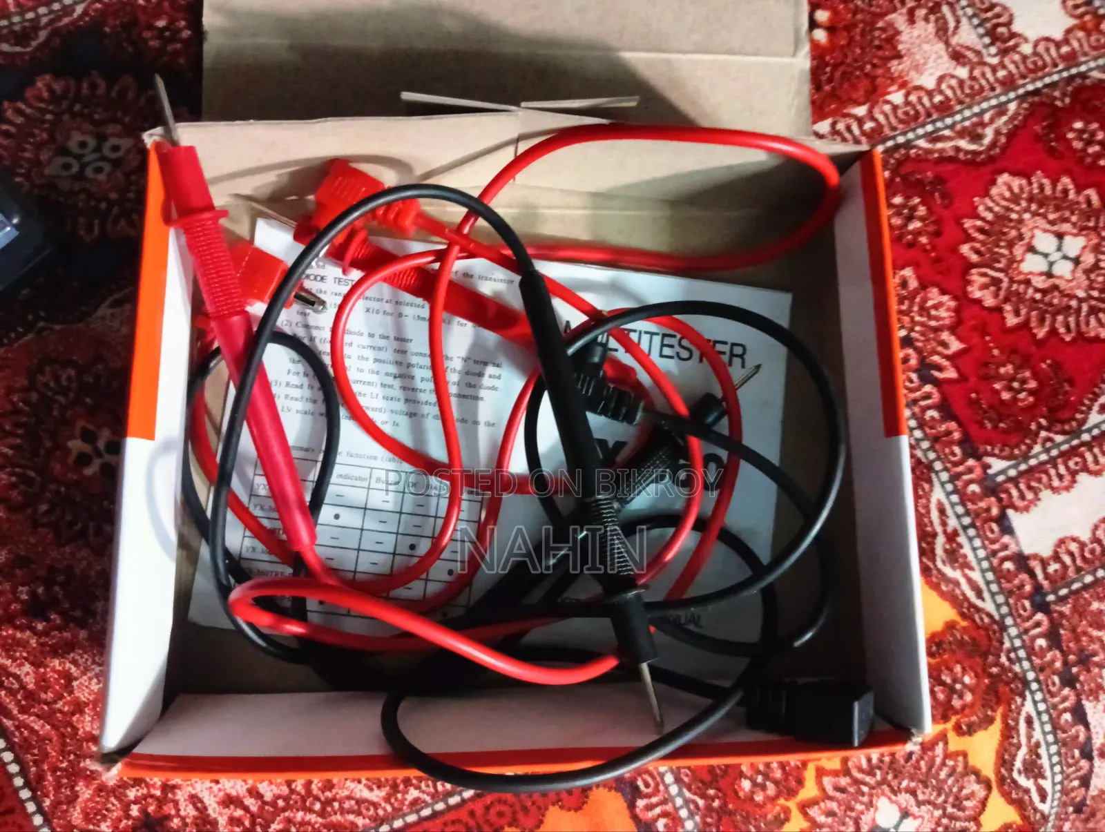 Multi Tester and Solderless Breadboard