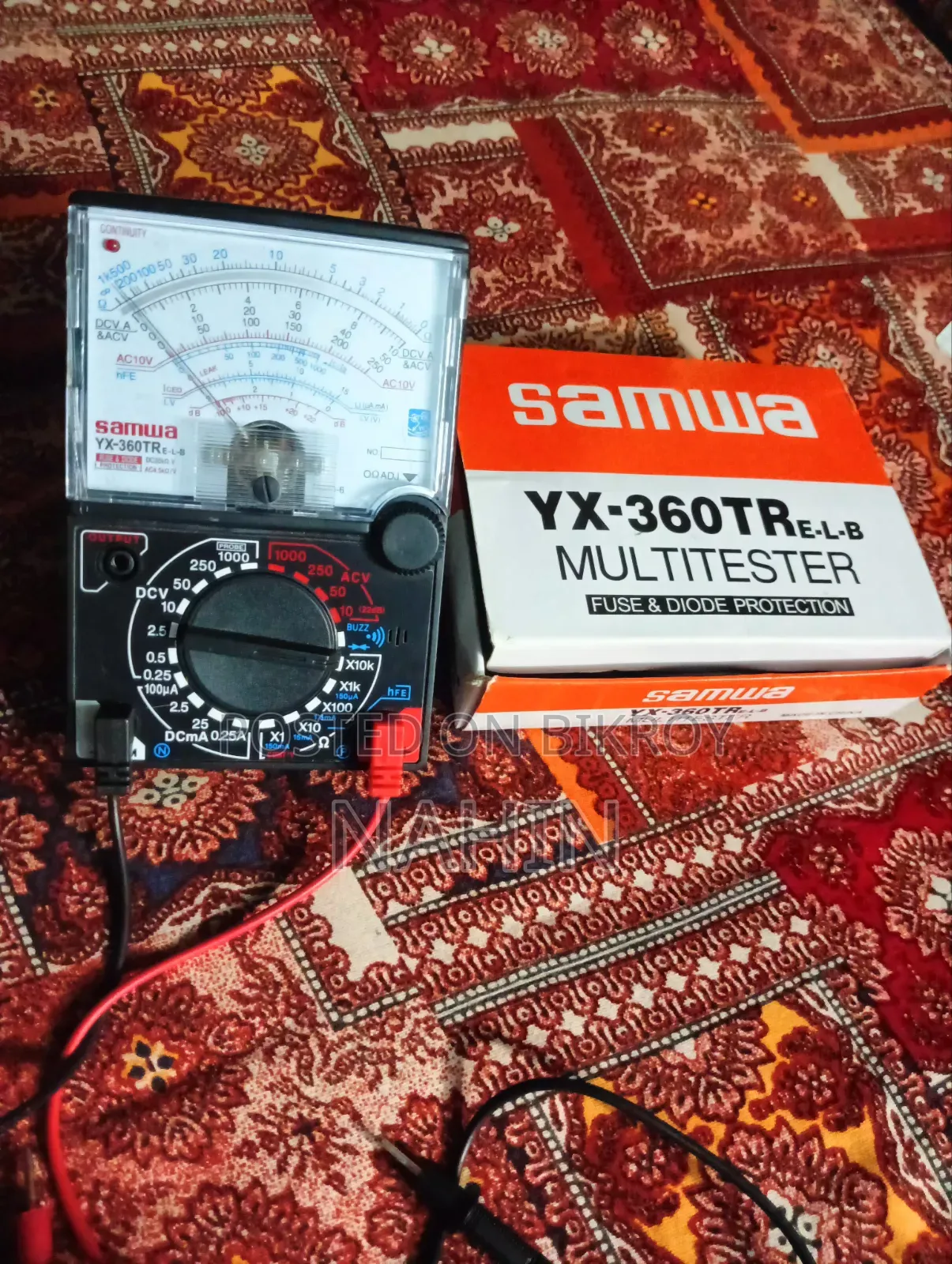 Multi Tester and Solderless Breadboard
