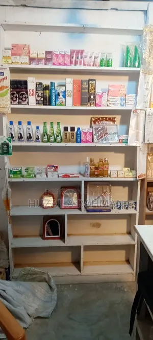 Rack and cash counter for sale with all accessories