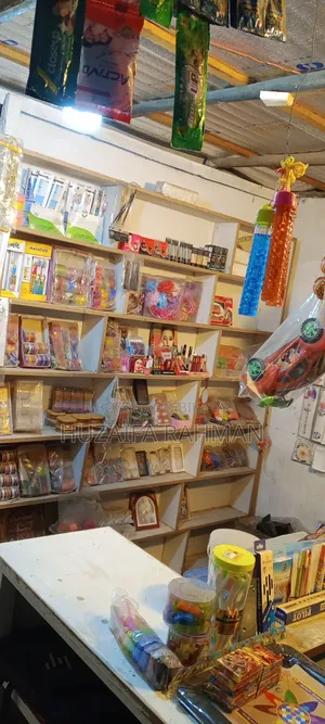 Rack and cash counter for sale with all accessories
