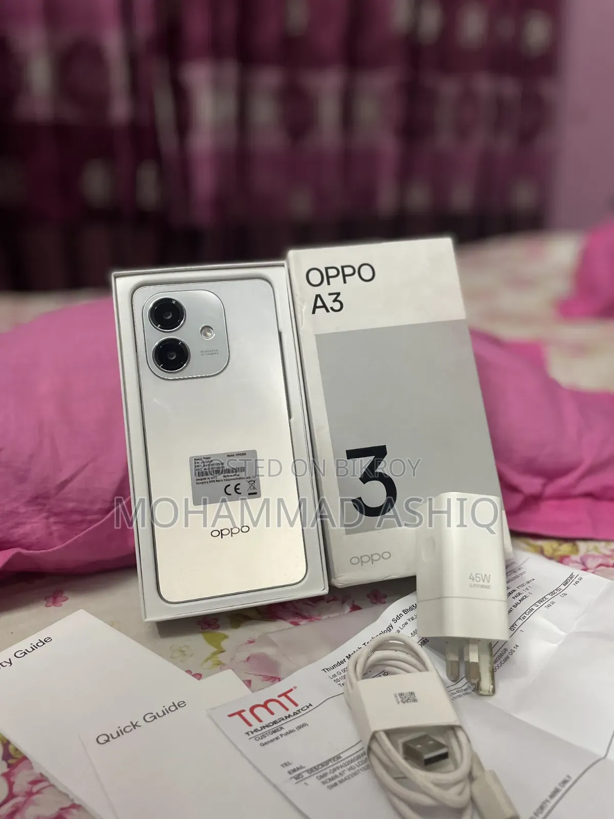 Oppo A3 256 GB White