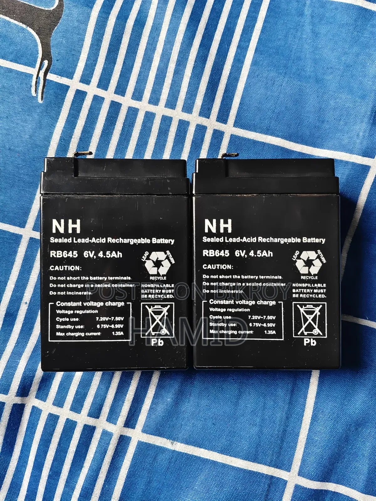 Battery 6v 4.5 A
