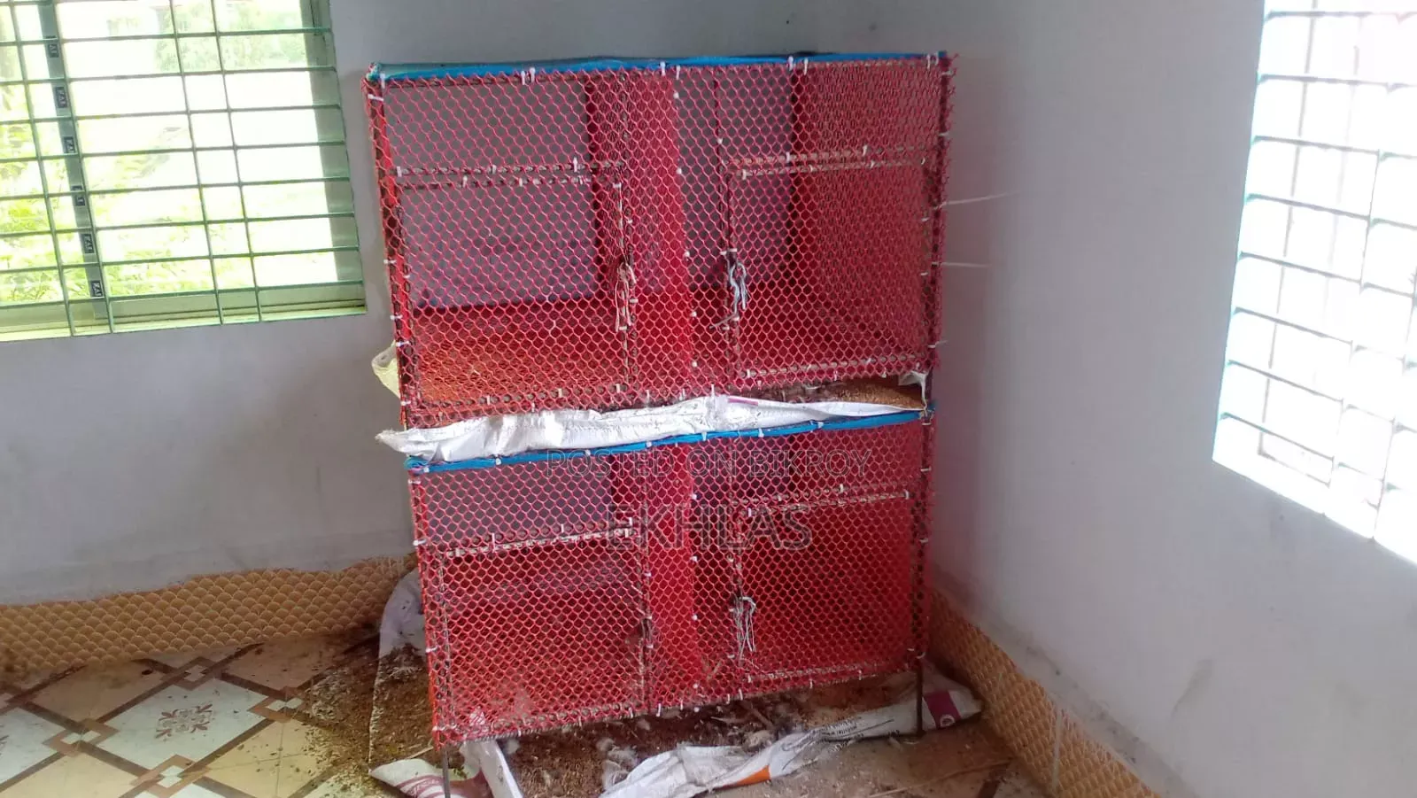 Cage for sale (4 compartments)