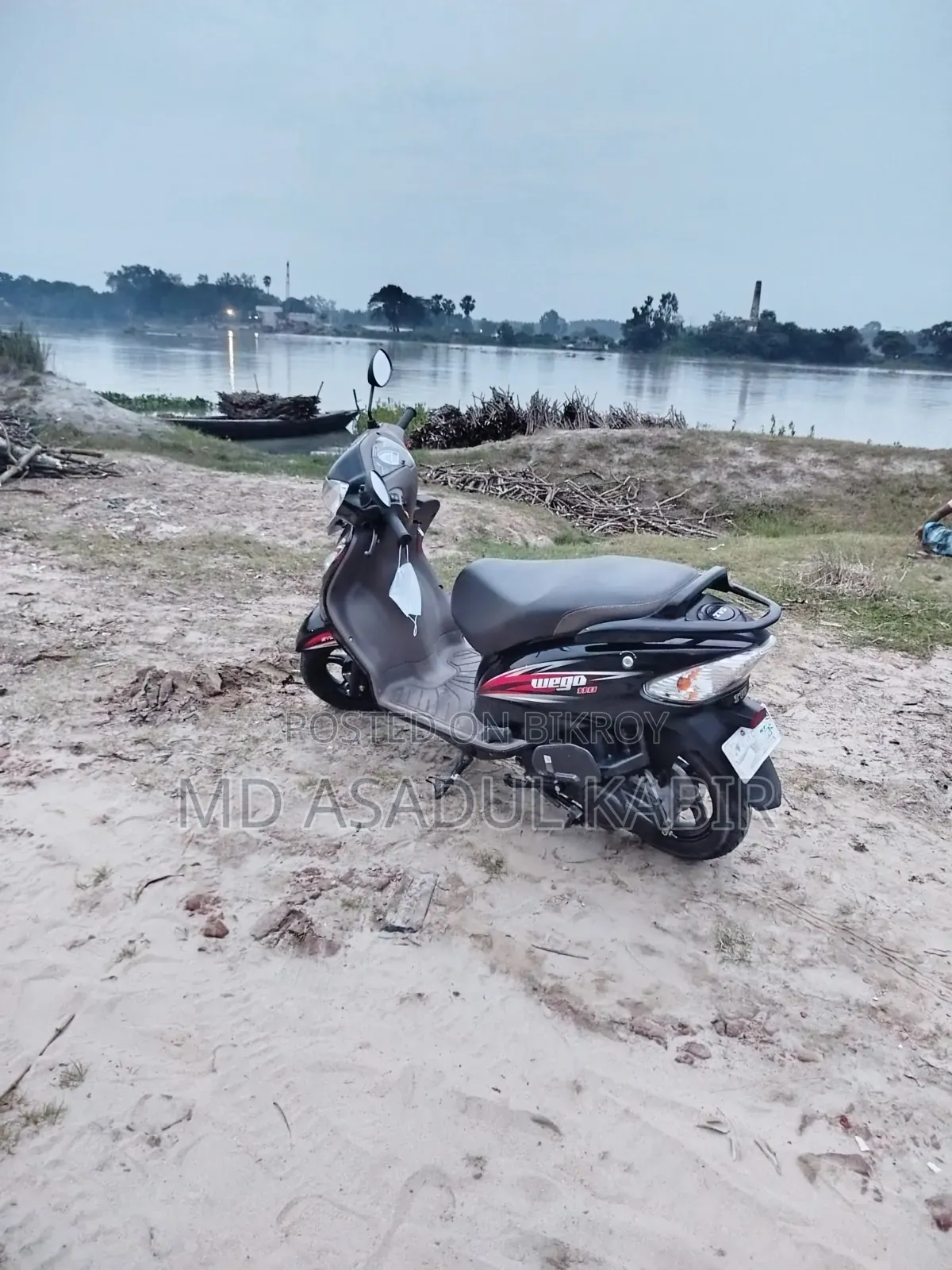 TVS Wego 2023 Black